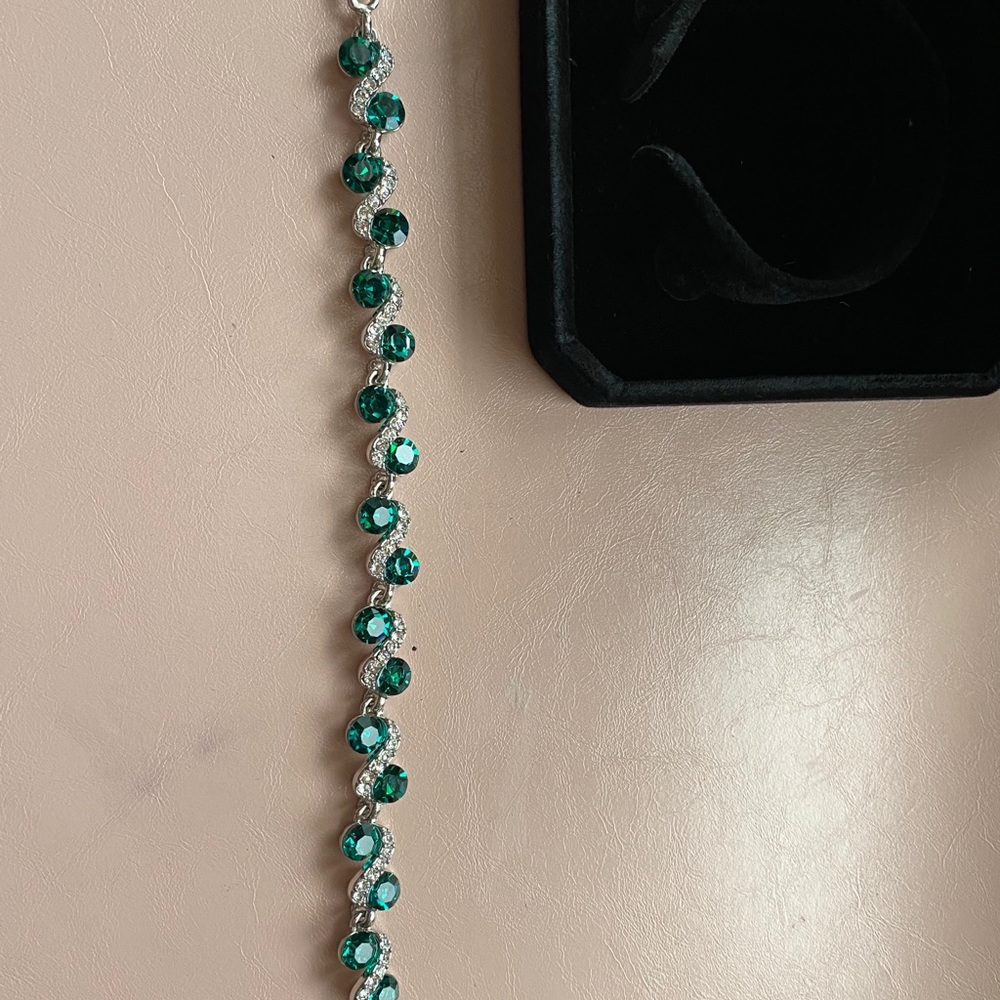 Emerald stone bracelet - Picture 3 of 3